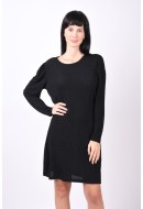 Rochie Vila Vishinni Glitter Black/Black Lurex